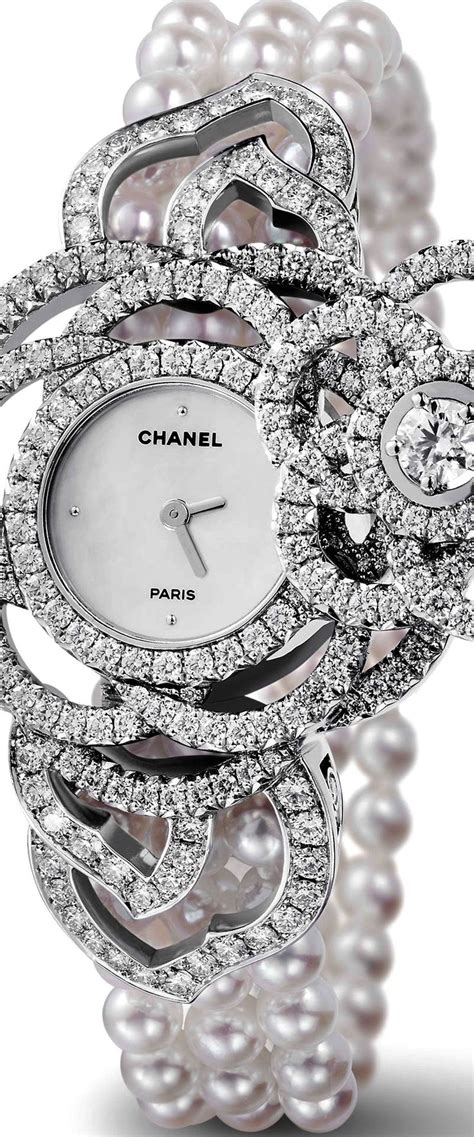 chanel pearl watch|chanel necklace online shop.